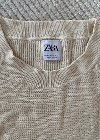 Zara Bej Erkek Uzun Kollu Basic Kazak - Görsel 2