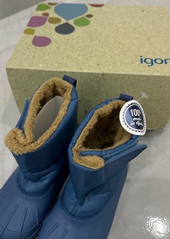 İgor Mavi Erkek Çocuk Kar Botu - Görsel 2