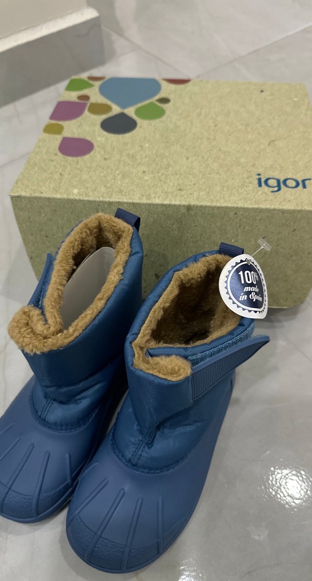 İgor Mavi Erkek Çocuk Kar Botu - Görsel 2
