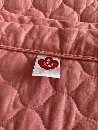 Beden pembe Renk Cotton box summer cift kisilik yatak ortusu