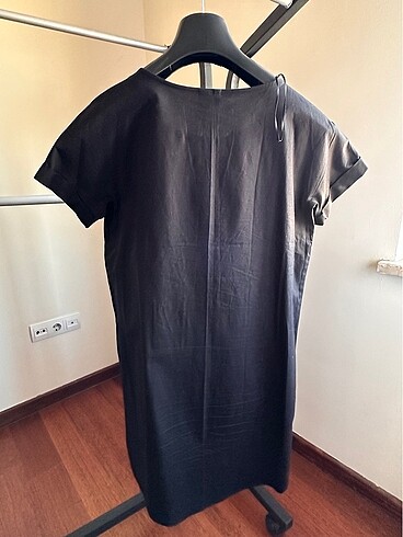 Mango Mango poplin elbise
