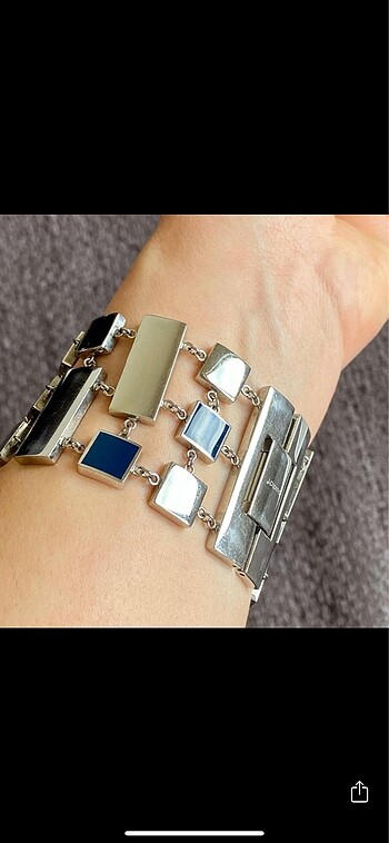 Beden lacivert Renk Swatch celik bileklik