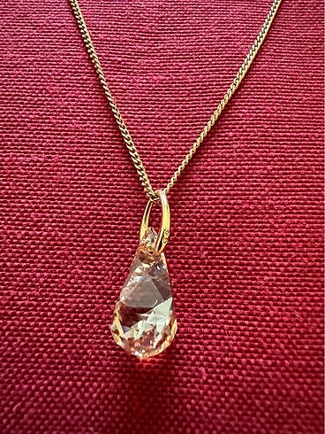 Beden Swarovski gold kolye