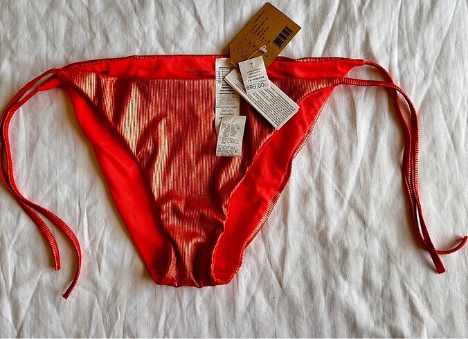 Calzedonia bagcikli slip bikini alti
