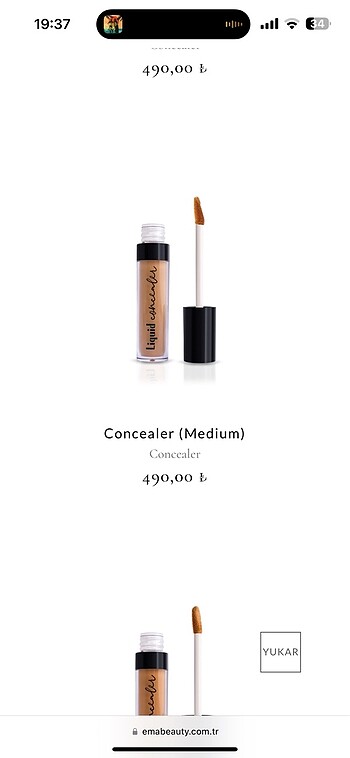Ema beauty kapatici concealer