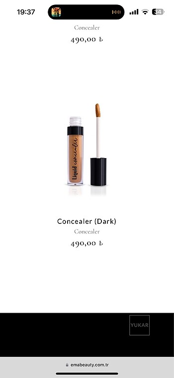 Beden Renk Ema beauty kapatici concealer