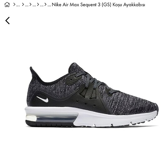 Nike Air Max Sequent 3 kadin spor ayakkabi