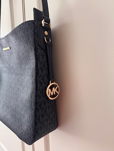 Beden lacivert Renk Michael Kors orijinal jet set messenger canta