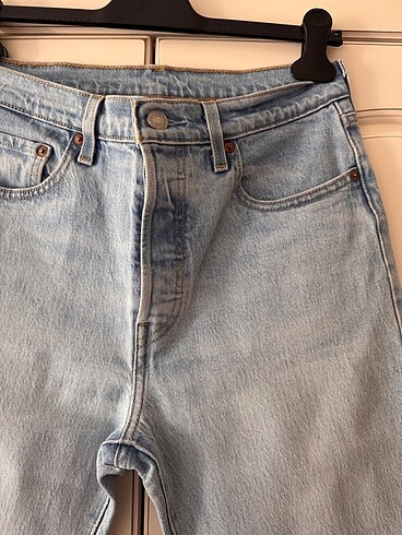 28 Beden 501® LEVİ'S® CROP KADIN JEAN PANTOLON - acik mavi