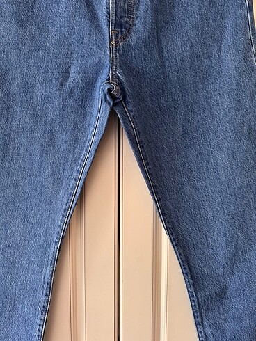 Levis 501® LEVİ'S® CROP KADIN JEAN PANTOLON - koyu mavi