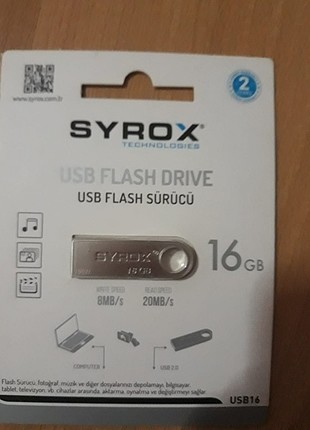 Syrox 16 GB flash bellek 