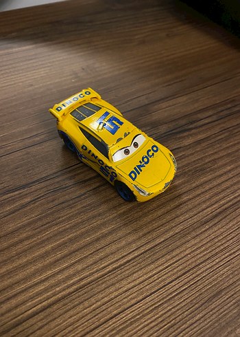  Beden Disney pixar Cars sarı Dinoco Oyuncak Araba
