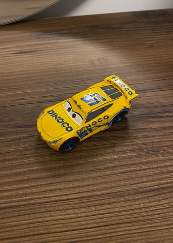 Disney pixar Cars sarı Dinoco Oyuncak Araba