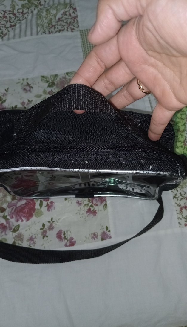 Fermuarlı Siyah beslenme çantası - Görsel 3