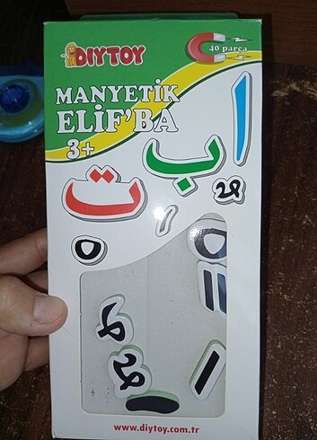 Arapça harfler mıknatıslı 
