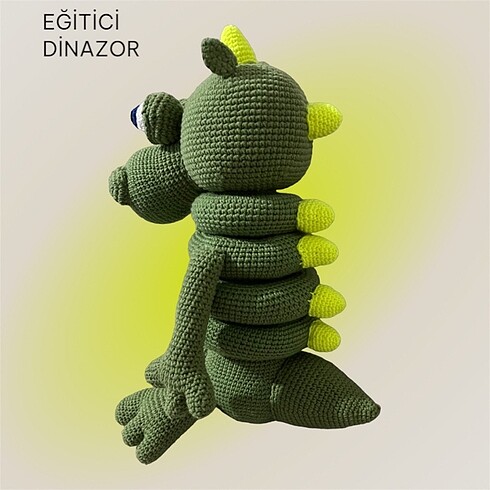 Diğer Amigurumi dinazor eğitici oyuncak
