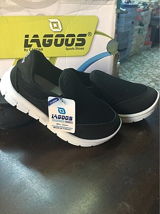Aqua Siyah Çocuk Spor Ayakkabı