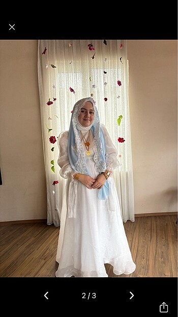 Diğer Tesettür nikah elbisesi