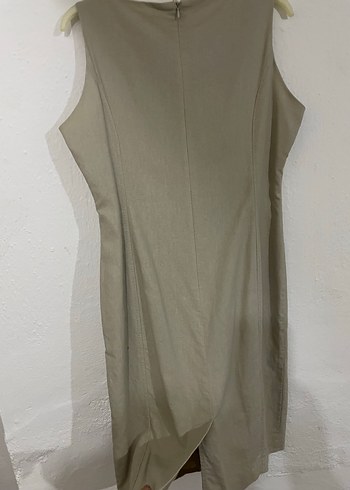 Bej Renkli Mark's & Spencer elbise - Görsel 8