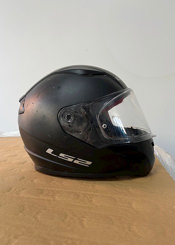 Diğer Ls2 Siyah Mat Tam Yuz Motosiklet Kaski