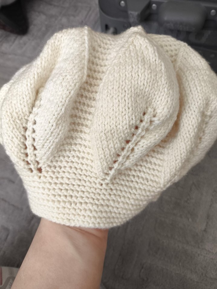 Kadın Bohem Örgü Bere - Görsel 2