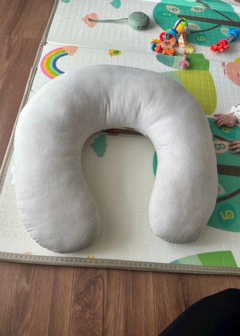 Renkli Desenli Emzirme ve Hamile Yastığı - Görsel 2