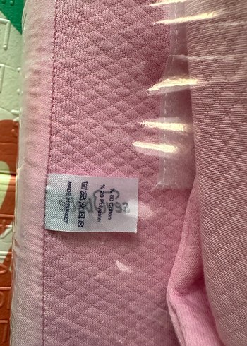 Reflü yatağı Pembe Bebek Uyku Destek Minderi - Görsel 2