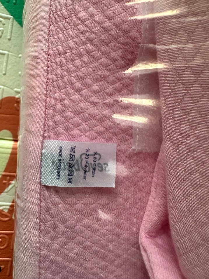 Reflü yatağı Pembe Bebek Uyku Destek Minderi - Görsel 2