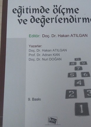 Eğitim de ölçme ve değerlendirme Hakan Atılgan