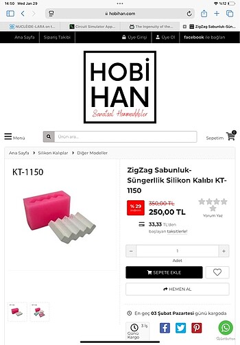 Diğer Silikon Zigzag sabunluk kalıbı