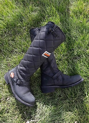 Harley Davidson Deri çizme