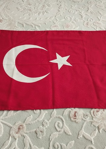 Kırmızı Zeminli Türk Bayrağı