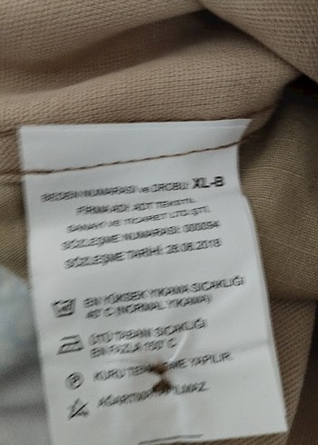 Bej Kamuflajlı Gevşek Kesim Erkek Pantolon - Görsel 3