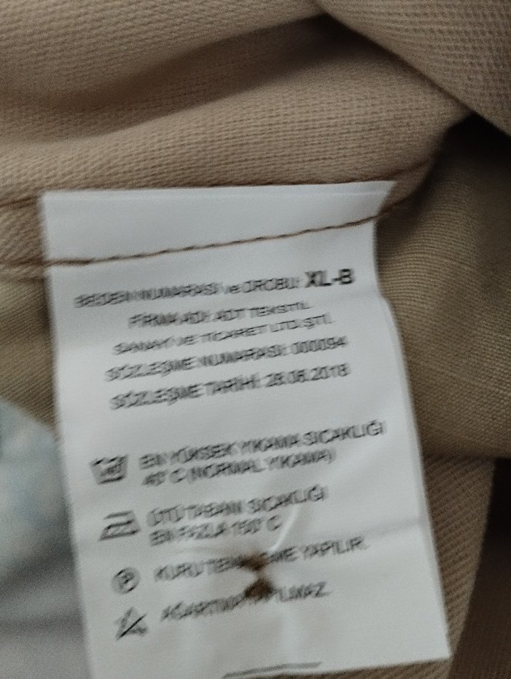 Bej Kamuflajlı Gevşek Kesim Erkek Pantolon - Görsel 3