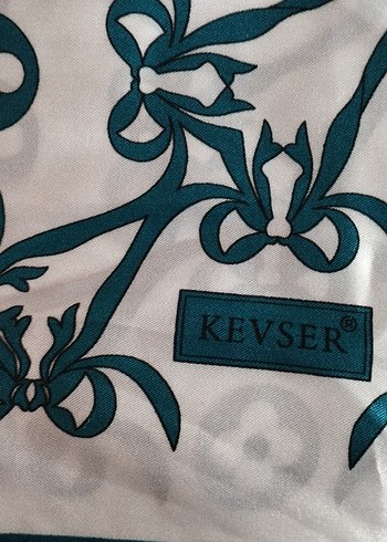 Kadın Mavi Bohem Desenli Fular - Görsel 2