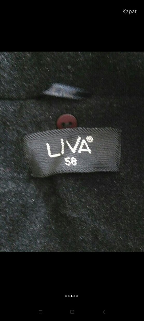 Kadın Siyah Uzun Goth Kaban - Görsel 3