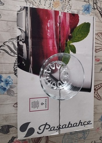 6'lı Beyaz Cam kase - Görsel 2