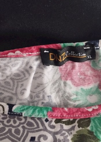 Çiçek Desenli Uzun Kollu Triko Bluz - Görsel 3