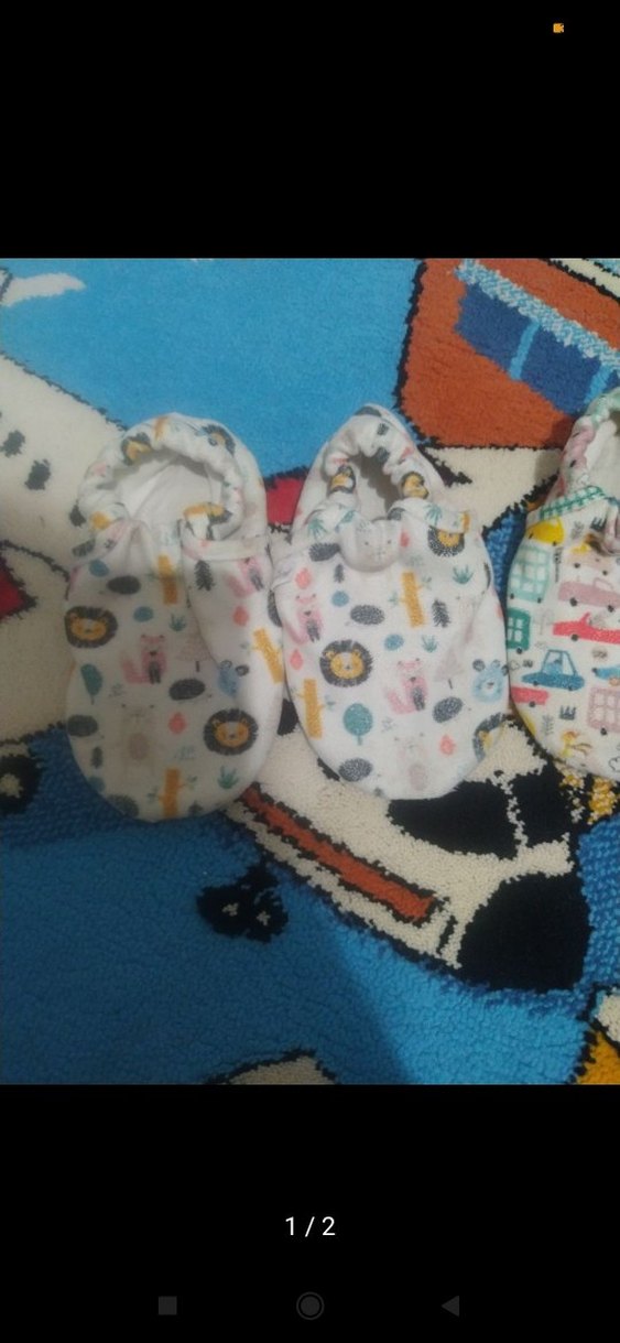 kokopatik Erkek Bebek Ev Ayakkabısı - Görsel 2