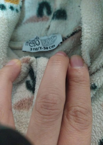 HelloBaby Bebek Erkek Kapüşonlu Fermuarlı Tulum