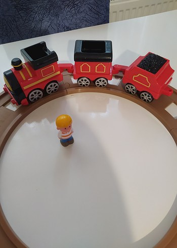 Fisher Price Kırmızı Renkli Oyuncak Tren Seti