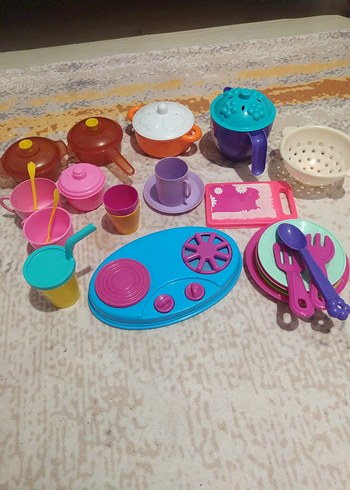 Renkli Oyuncak Mutfak Seti - Görsel 2