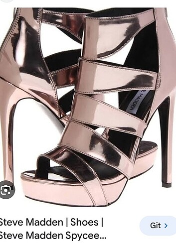 ORJİNAL STEVE MADDEN TOPUKLU AYAKKABI