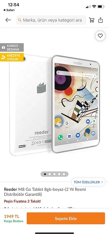 Reeder Tablet