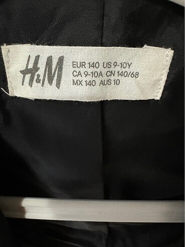 9 Yaş Beden H&M Smokin Ceket