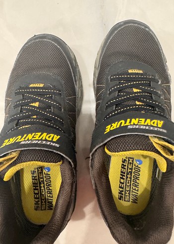 Skechers Erkek Çocuk Sarı Siyah Spor Ayakkabı