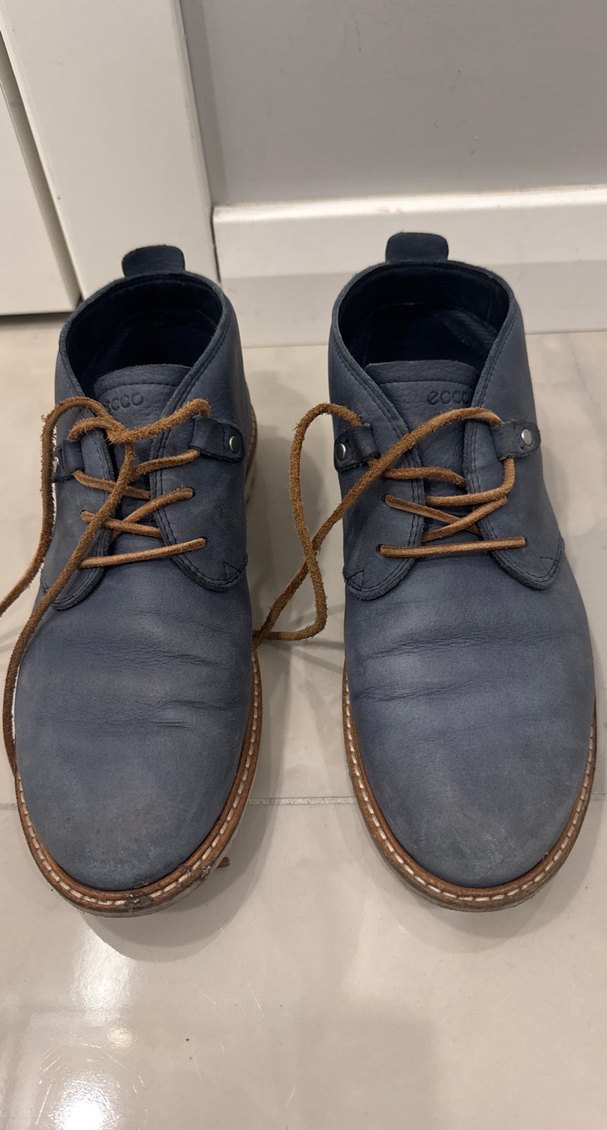 Mavi Gri kadın rahat Günlük Bot - Görsel 5