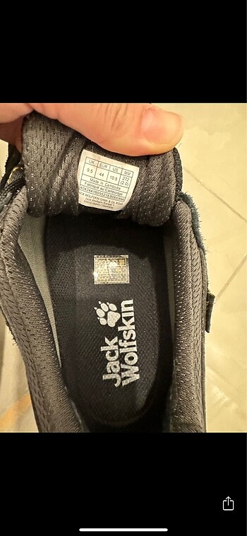 Jack wolfskin erkek model siyah ayakkabı - Görsel 5