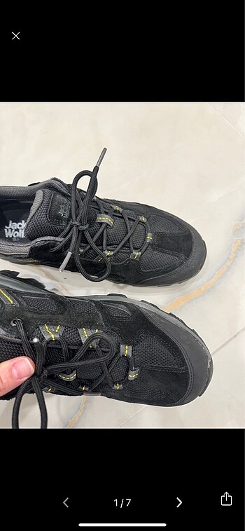 Jack wolfskin erkek model siyah ayakkabı - Görsel 6