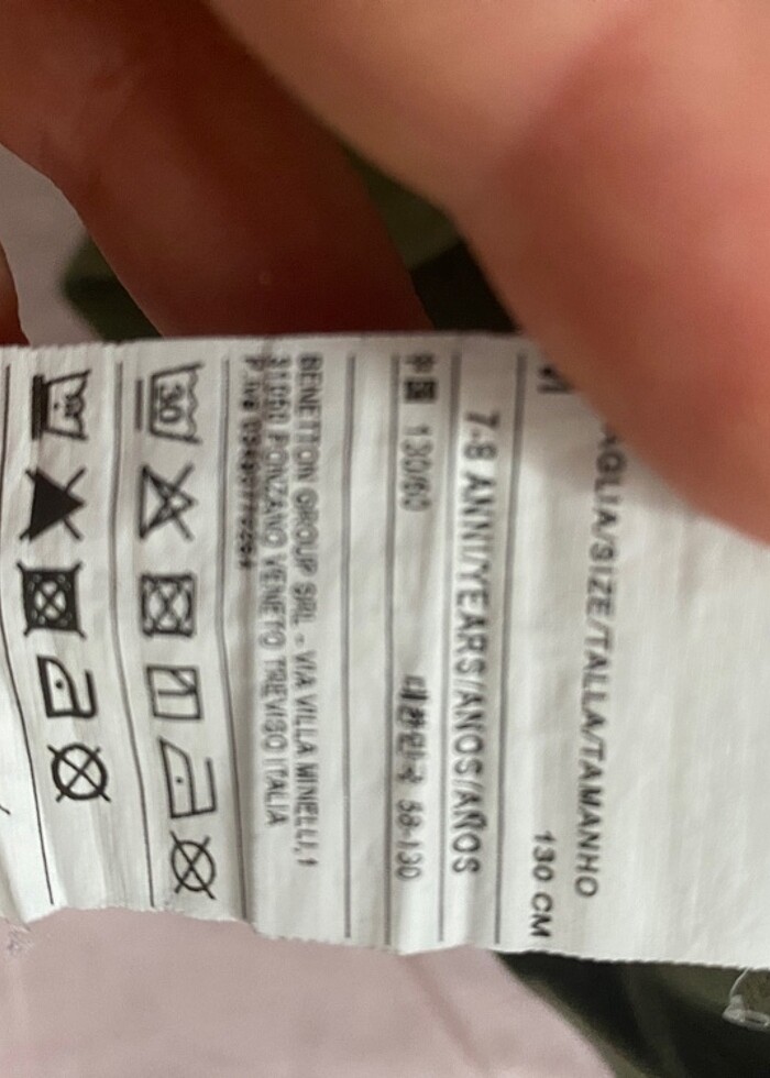 Benetton yeşil erkek çocuk tişört - Görsel 3